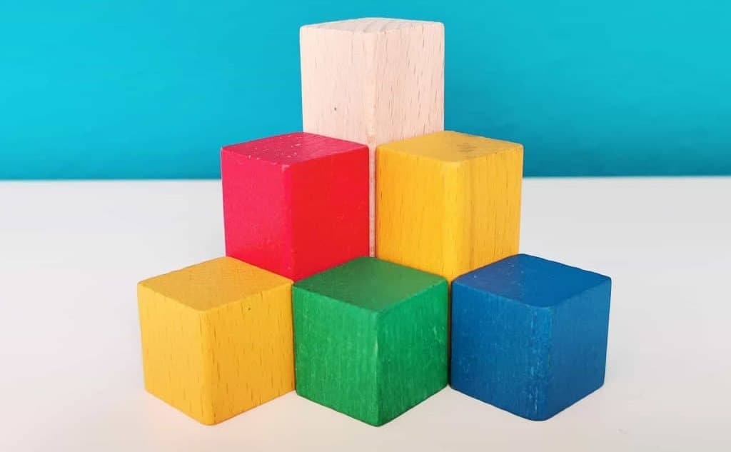 color full cubes representing alternative polite ways to remind someone to reply
