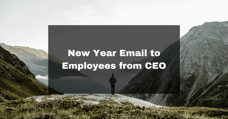 78 Inspirational and Motivational New Year Email to Employees