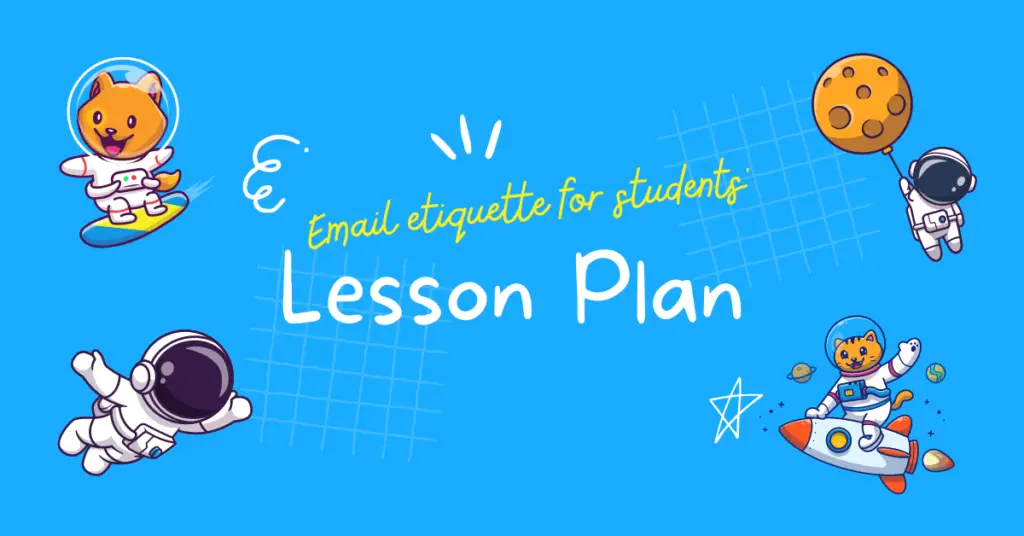 Email etiquette for students’ lesson plan