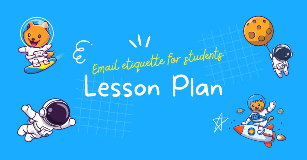 Email etiquette for students’ lesson plan